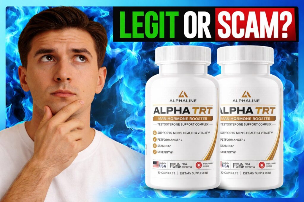 Alphaline TRT Male Enhancement Capsules